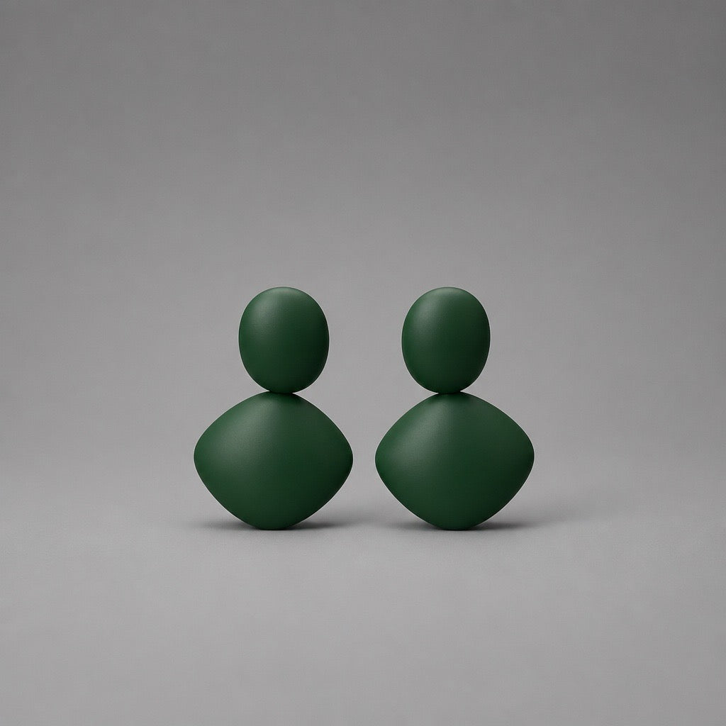 GEO DROP EARRINGS