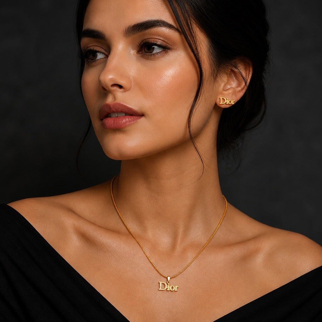 DIOR JEWELLERY NECKLACE SET