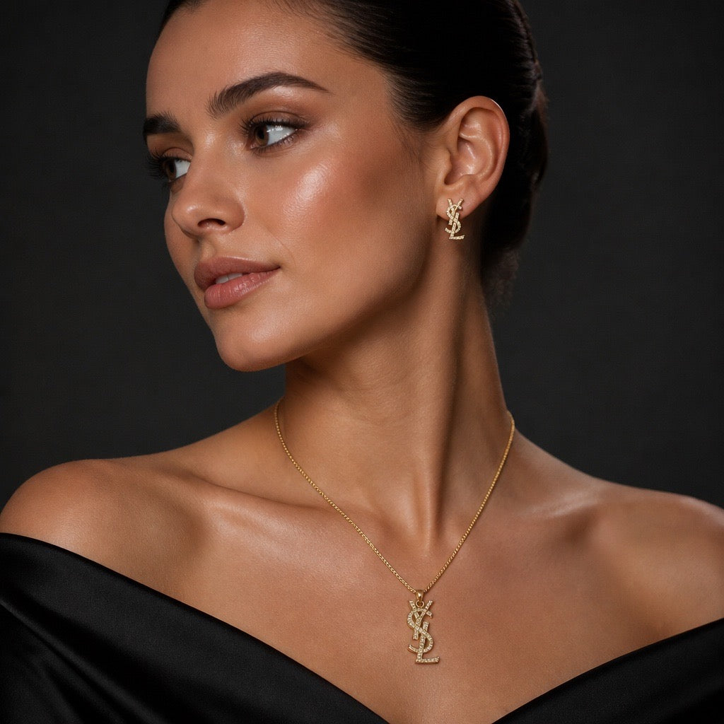 YSL JEWELLERY NECKLACE SET