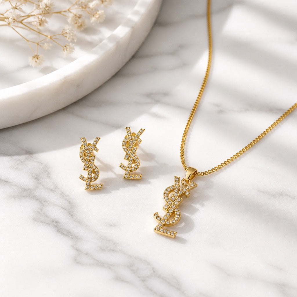 YSL JEWELLERY NECKLACE SET