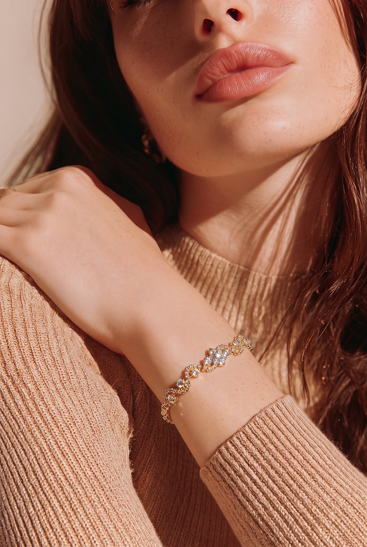 FLORAL CLUSTER BRACELET
